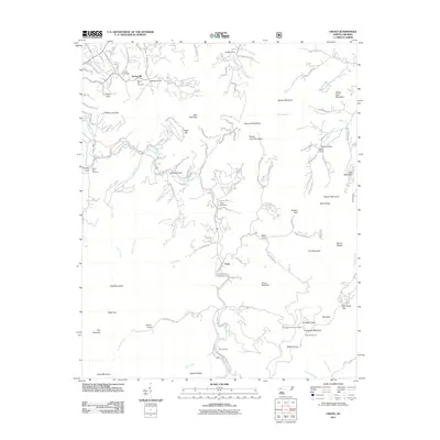 2011 Map of Cruso, 2011 Print