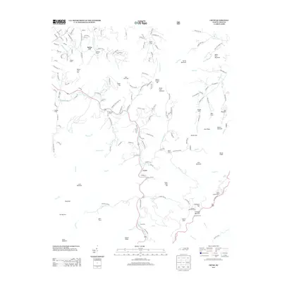 2013 Map of Cruso, 2013 Print