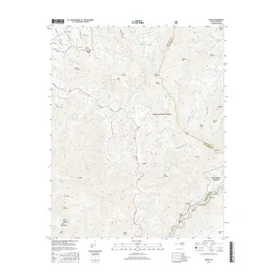 2016 Map of Cruso, 2016 Print