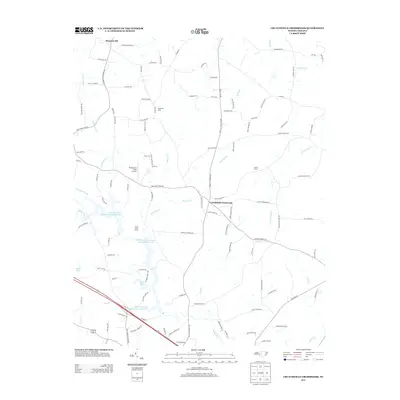 2013 Map of Crutchfield Crossroads, 2013 Print