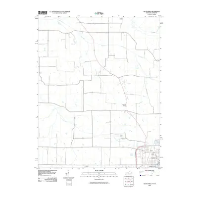 2010 Map of Crutchfield, 2010 Print