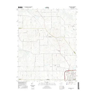 2016 Map of Crutchfield, 2016 Print