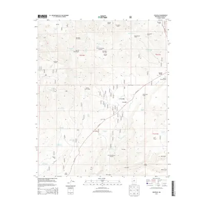 2013 Map of Cruzville, 2013 Print
