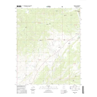 2017 Map of Cruzville, 2017 Print