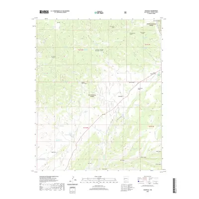 2020 Map of Cruzville, 2020 Print