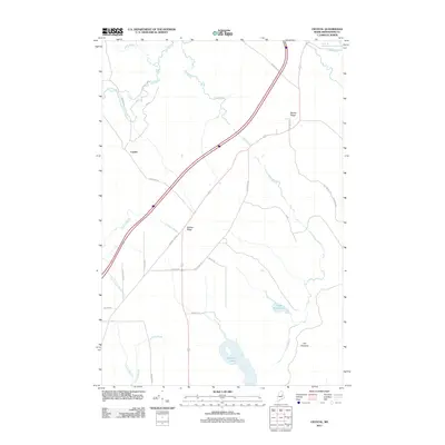2011 Map of Crystal, 2011 Print