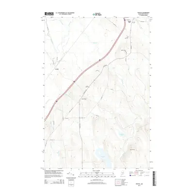 2014 Map of Crystal, 2014 Print