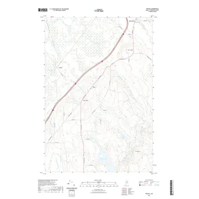 2021 Map of Crystal, 2021 Print