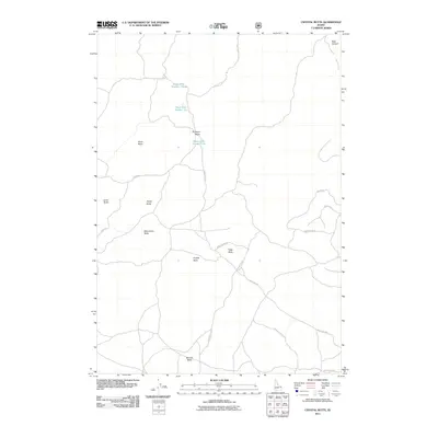 2011 Map of Crystal Butte, 2011 Print