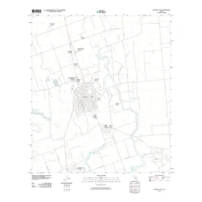 2010 Map of Crystal City, 2010 Print