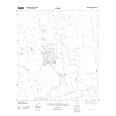 2013 Map of Crystal City, 2013 Print