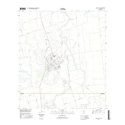 2016 Map of Crystal City, 2016 Print