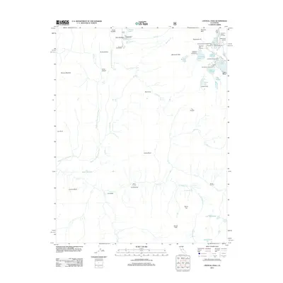 2012 Map of Crystal Crag, 2012 Print