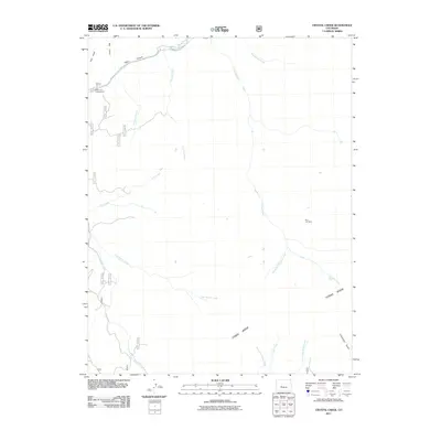 2011 Map of Crystal Creek, 2011 Print