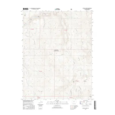 2016 Map of Crystal Creek, 2016 Print