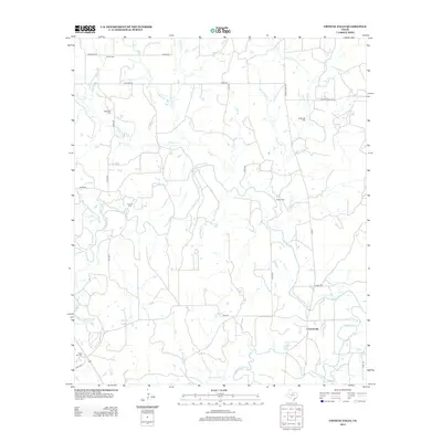 2012 Map of Crystal Falls, 2012 Print
