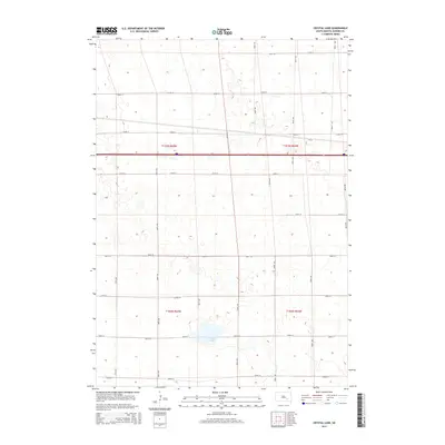 2015 Map of Crystal Lake, 2015 Print