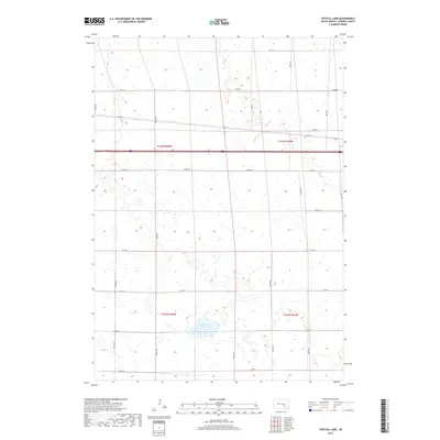 2017 Map of Crystal Lake, 2017 Print