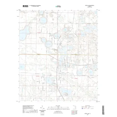 2021 Map of Crystal Lake, 2021 Print