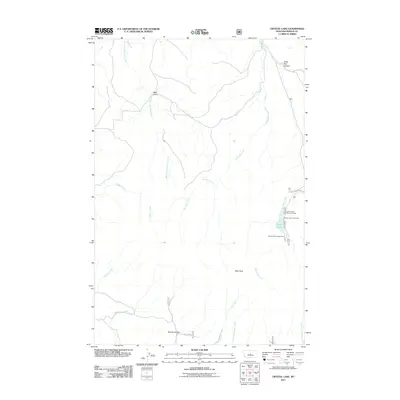 2011 Map of Crystal Lake, 2011 Print