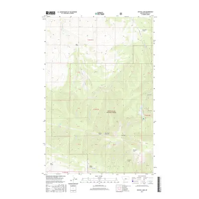 2017 Map of Crystal Lake, 2017 Print