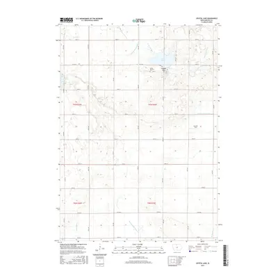 2015 Map of Crystal Lake, 2015 Print