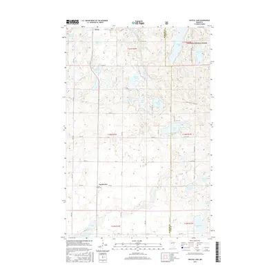 2016 Map of Crystal Lake, 2016 Print