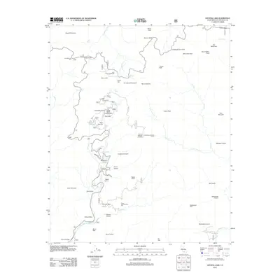 2012 Map of Crystal Lake, 2012 Print