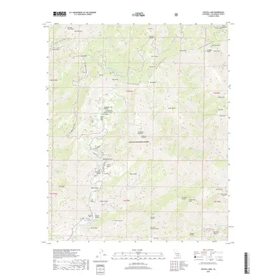 2018 Map of Crystal Lake, 2018 Print