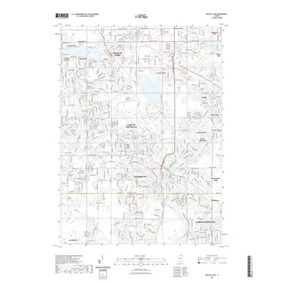 2021 Map of Crystal Lake, 2021 Print