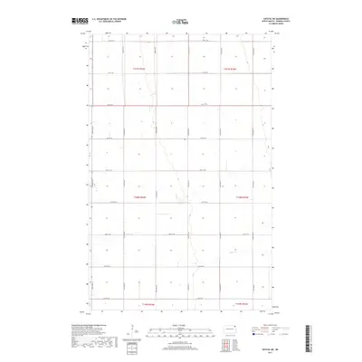 2017 Map of Crystal NE, 2017 Print