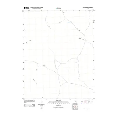 2010 Map of Crystal Peak, 2010 Print