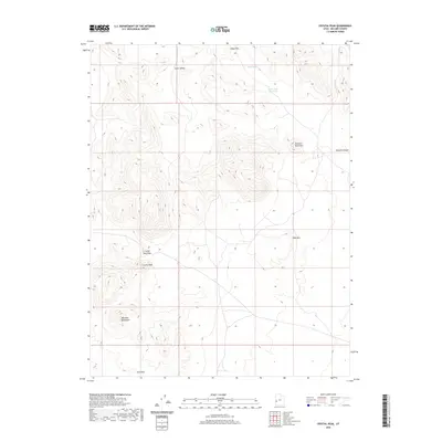 2020 Map of Crystal Peak, 2020 Print