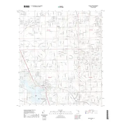 2021 Map of Crystal River, 2021 Print