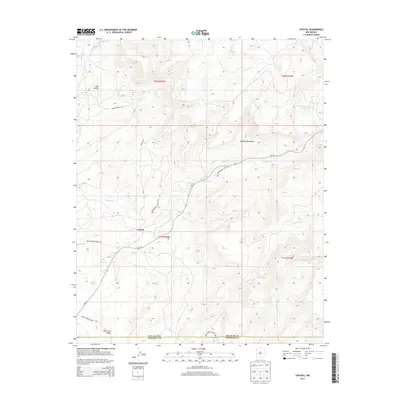 2013 Map of Crystal, 2013 Print