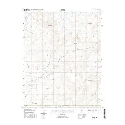 2017 Map of Crystal, 2017 Print
