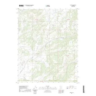 2023 Map of Crystal, 2023 Print
