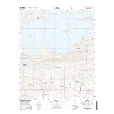 2014 Map of Crystal Springs, 2014 Print