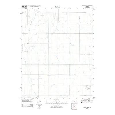 2010 Map of Crystal Springs, 2010 Print