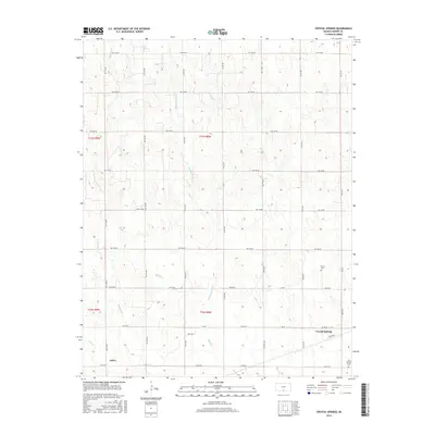 2016 Map of Crystal Springs, 2016 Print