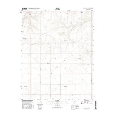 2017 Map of Cuates School, 2017 Print