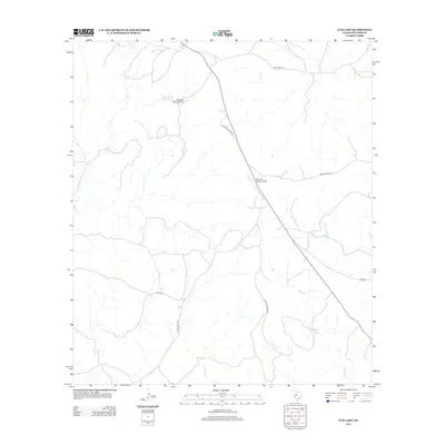 2012 Map of Cub Lake, 2012 Print