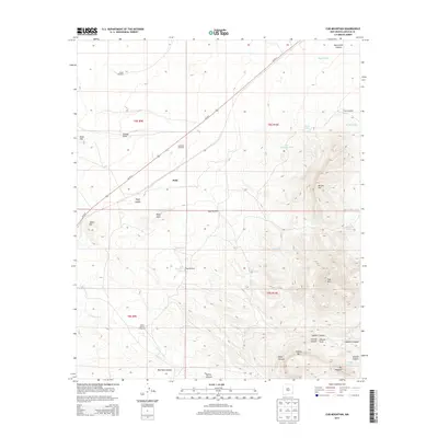 2013 Map of Cub Mountain, 2013 Print
