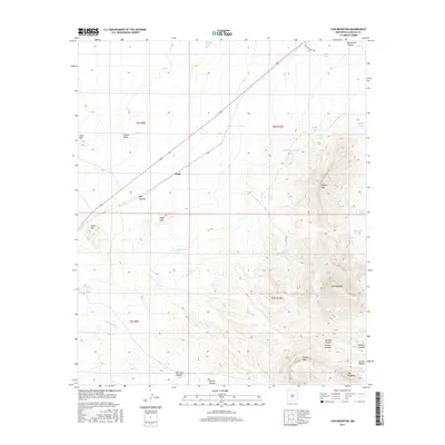 2017 Map of Cub Mountain, 2017 Print