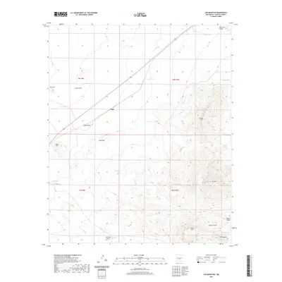 2020 Map of Cub Mountain, 2020 Print
