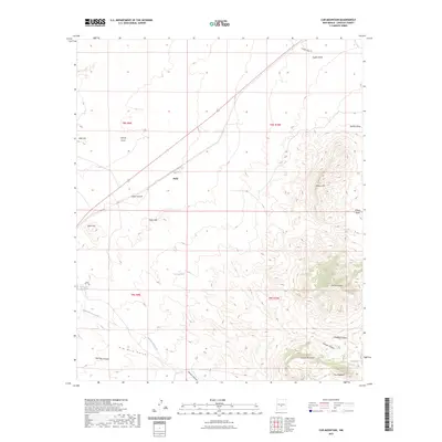 2023 Map of Cub Mountain, 2023 Print