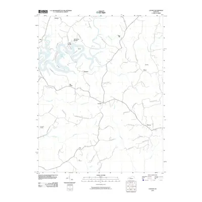 2010 Map of Cub Run, 2010 Print