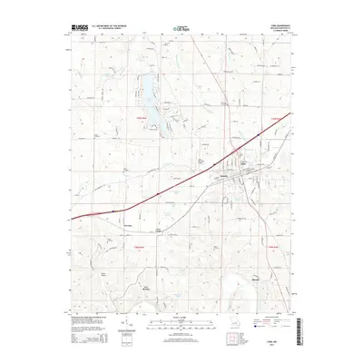 2015 Map of Cuba, 2015 Print