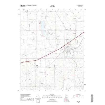 2017 Map of Cuba, 2017 Print