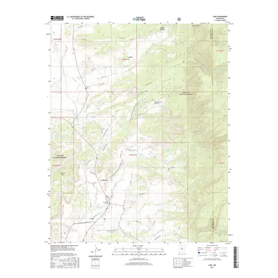 2017 Map of Cuba, 2017 Print